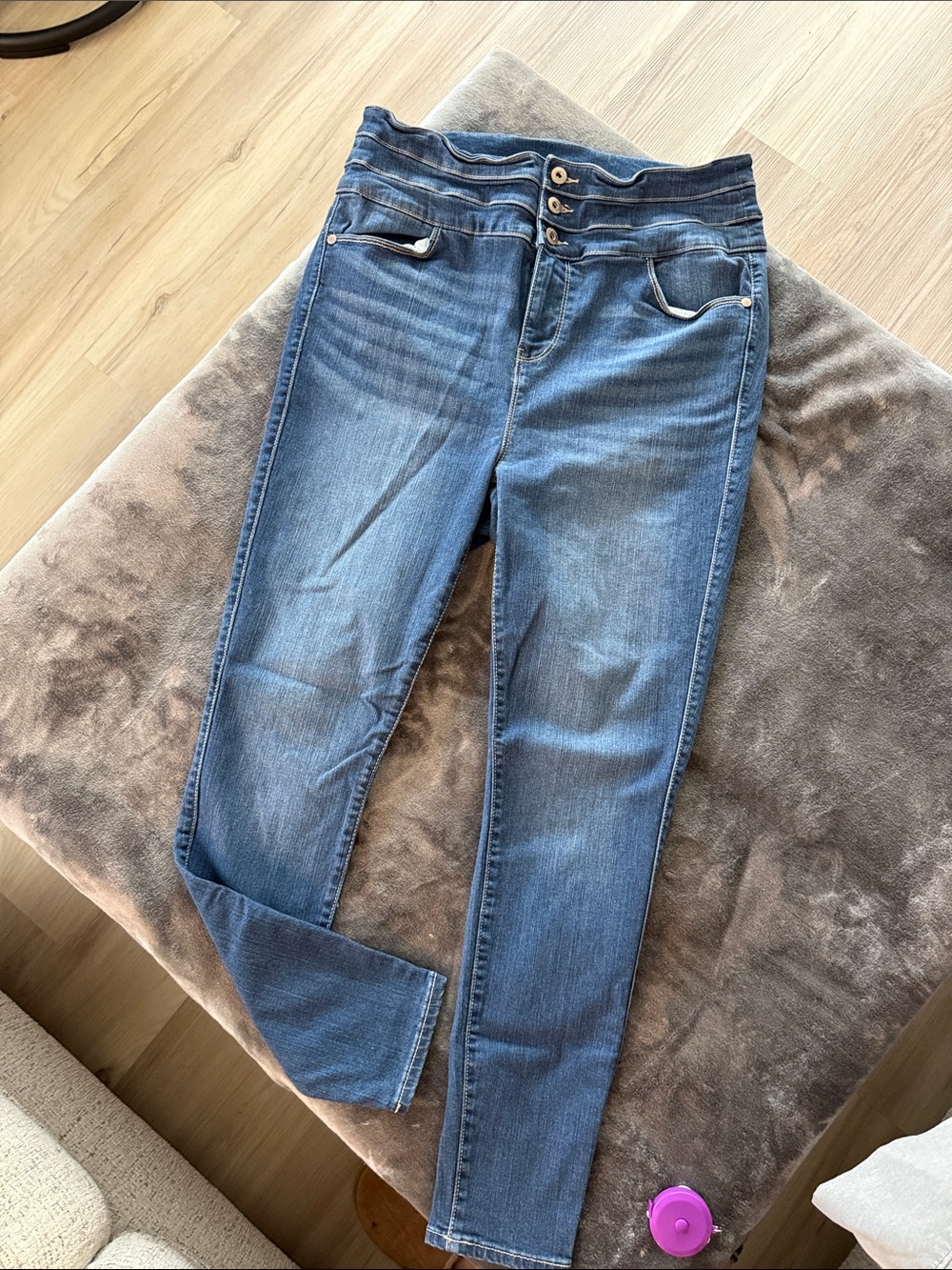 torrid Dark Blue High-Rise Skinny Jeans